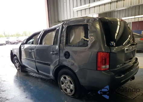 2010 Honda Pilot Lx из США, поврежденный, VIN 5FNYF3H2XAB012099